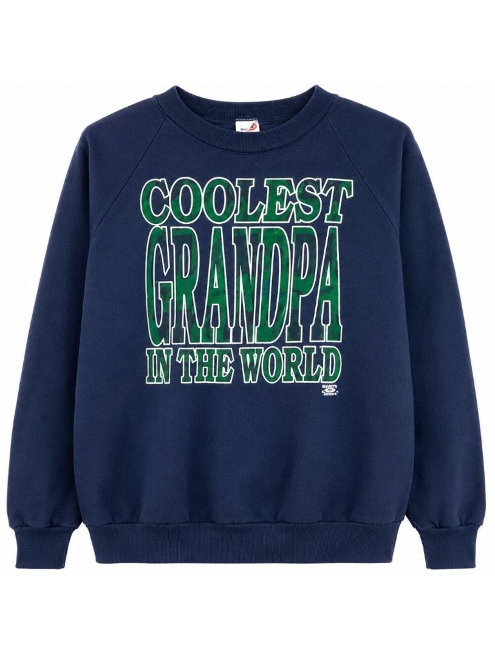 Vintage 90s Jerzees Coolest Grandpa Graphic Crewneck Sweatshirt XL